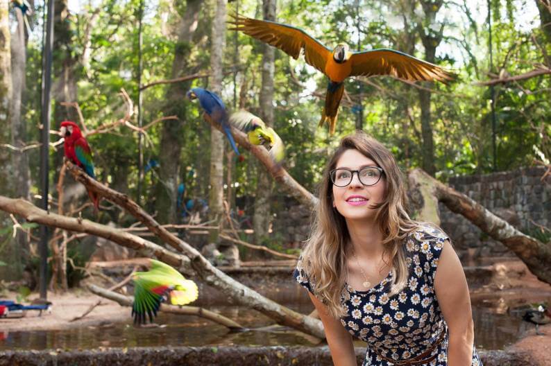 Parque das Aves em Foz do Iguaçu (Foto: Divulgação / Parque das Aves)